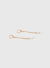 What Is Life Dangly Earrings Gold