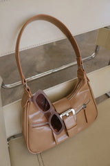 Anessa Shoulder Crossbody Bag - Nude