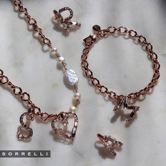 Crystal Charm 'M' Charm Other Accessory - CES18RGCRY