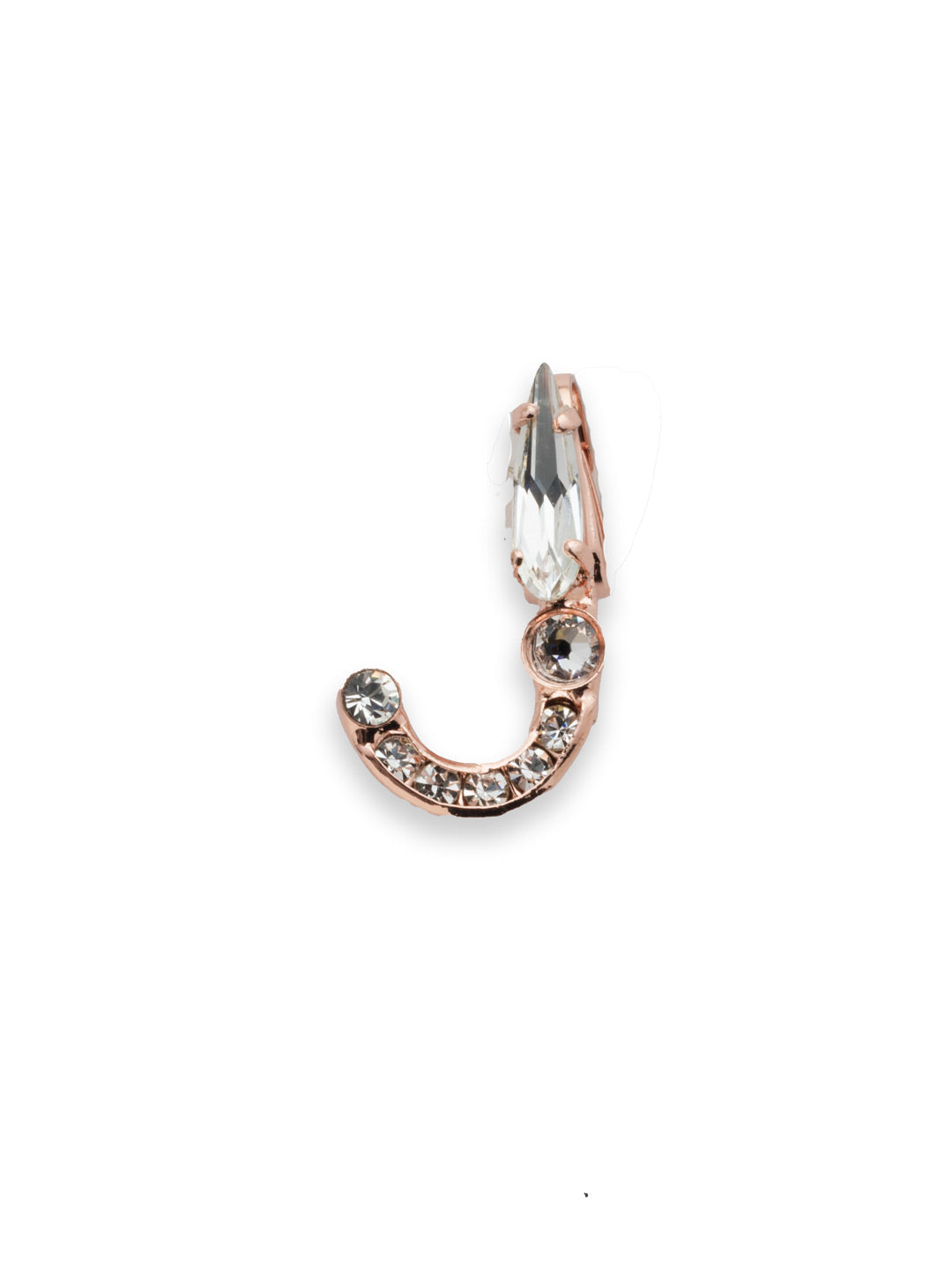 Crystal Charm 'J' Charm Other Accessory - CES14RGCRY