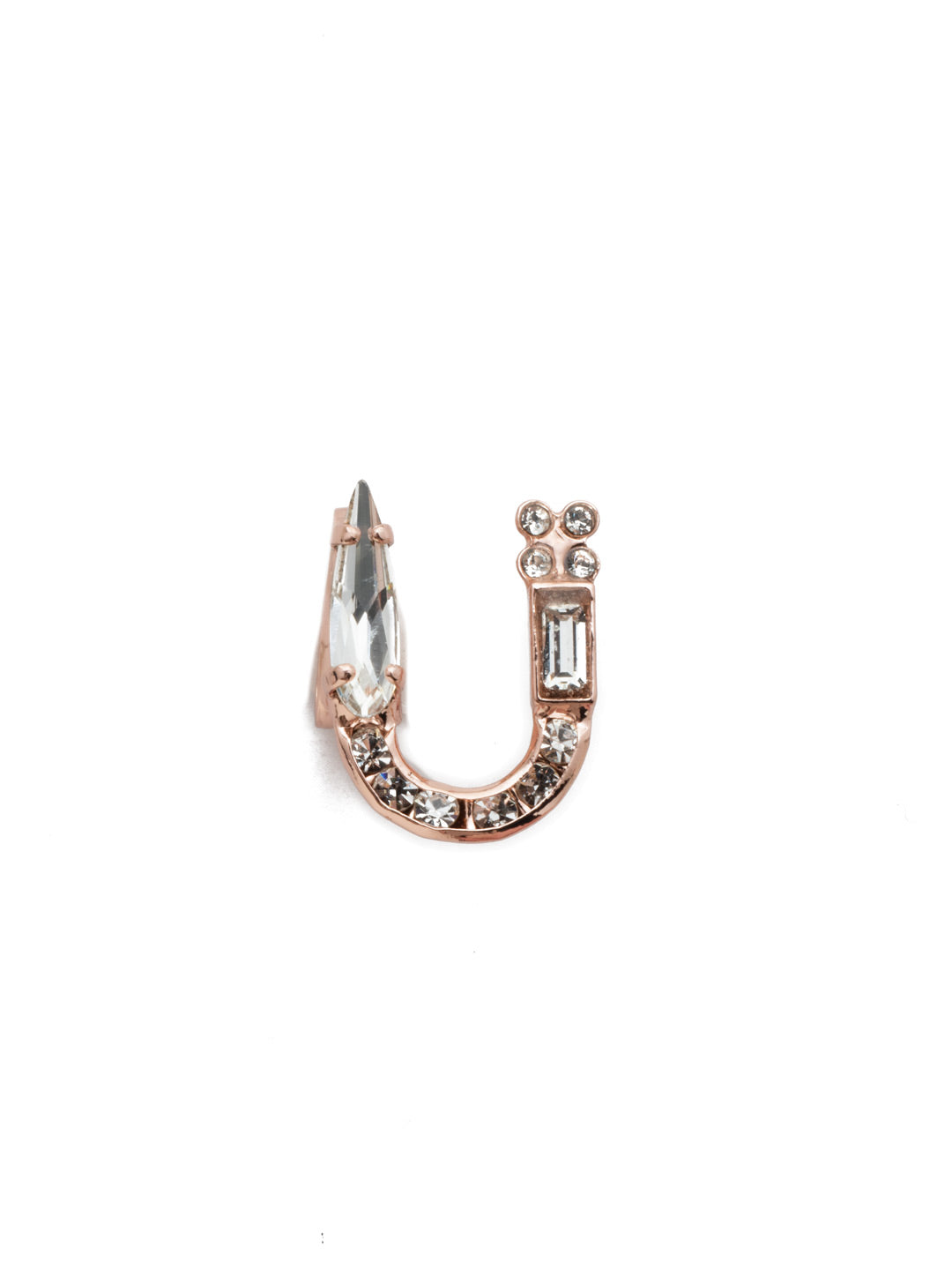 Crystal Charm 'U' Charm Other Accessory - CES25RGCRY