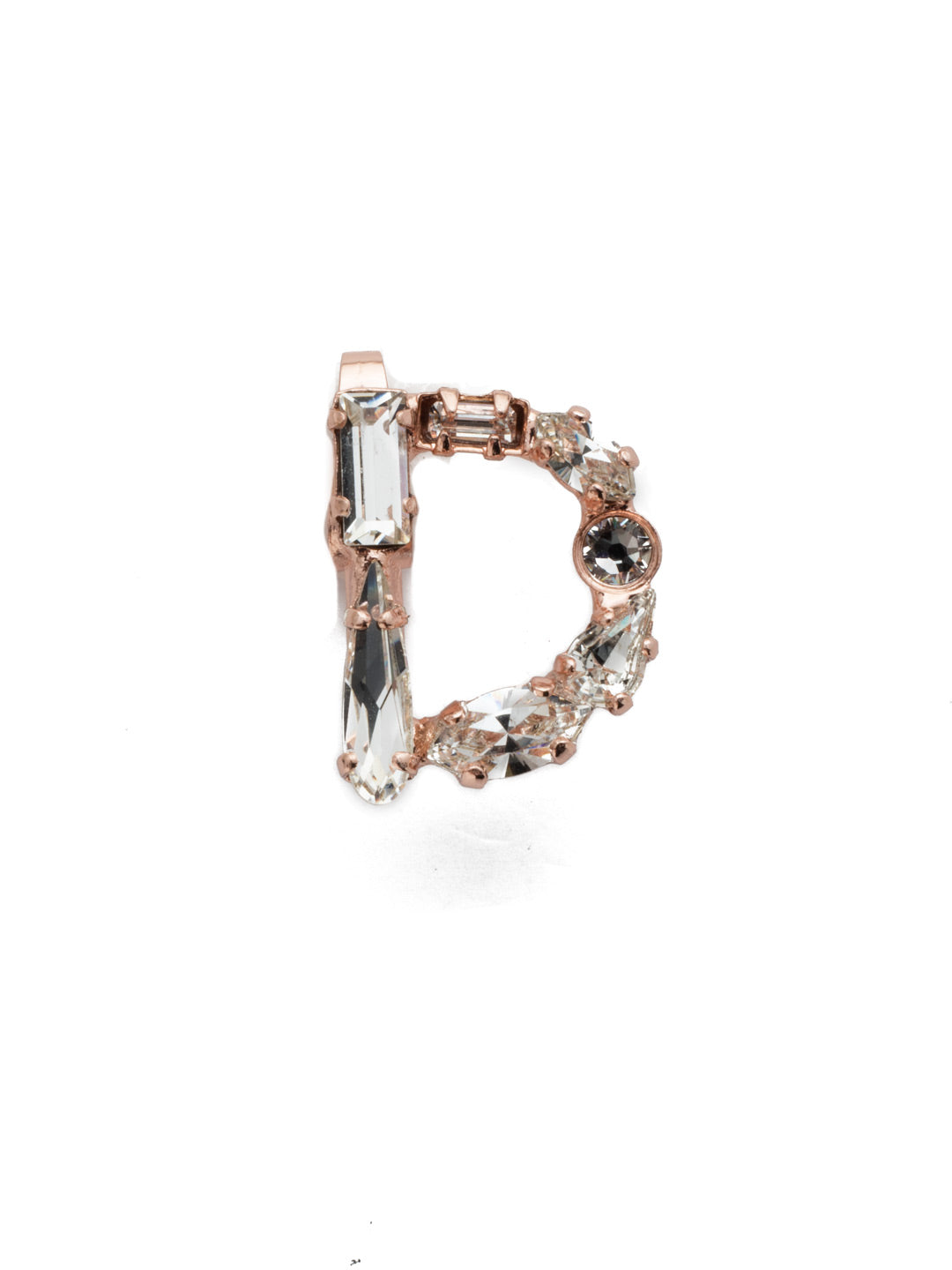 Crystal Charm 'D' Charm Other Accessory - CES9RGCRY