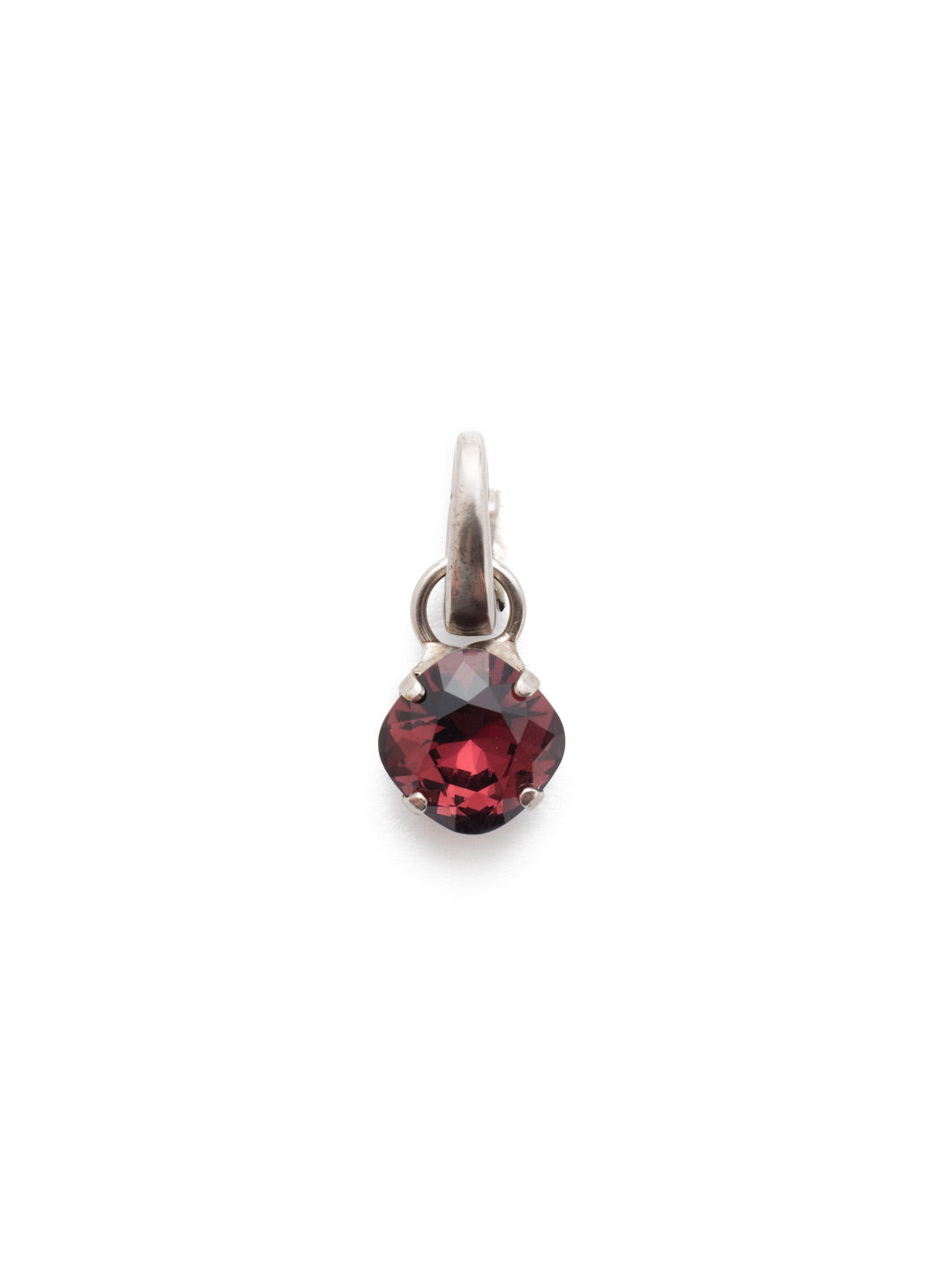 January Birthstone Burgundy Charm - CEU1ASBUR