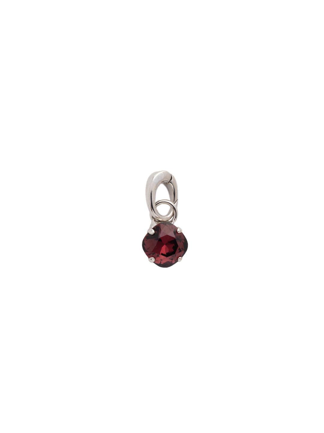 January Birthstone Burgundy Charm - CEU1RHBUR