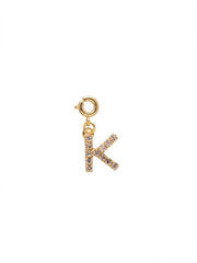 "K" Initial Charm - CFB11BGCRY