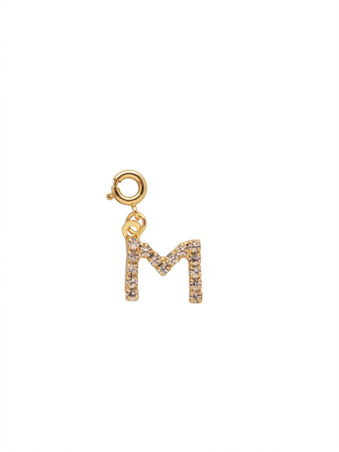 "M" Initial Charm - CFB13BGCRY