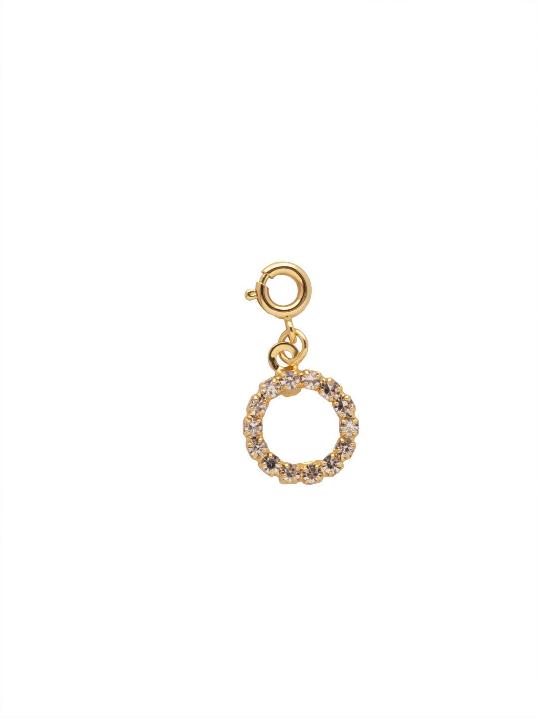 "O" Initial Charm - CFB15BGCRY