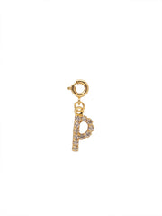 "P" Initial Charm - CFB16BGCRY
