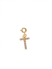"T" Initial Charm - CFB20BGCRY