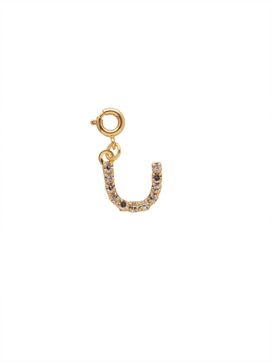 "U" Initial Charm - CFB21BGCRY