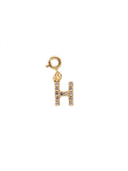 "H" Initial Charm - CFB8BGCRY