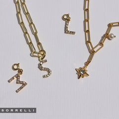 "L" Initial Charm - CFB12BGCRY