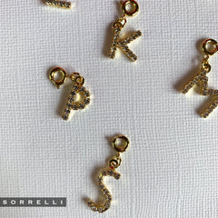 "P" Initial Charm - CFB16BGCRY