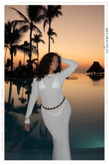 Leilani Sea Shell Chain Belt - Gold