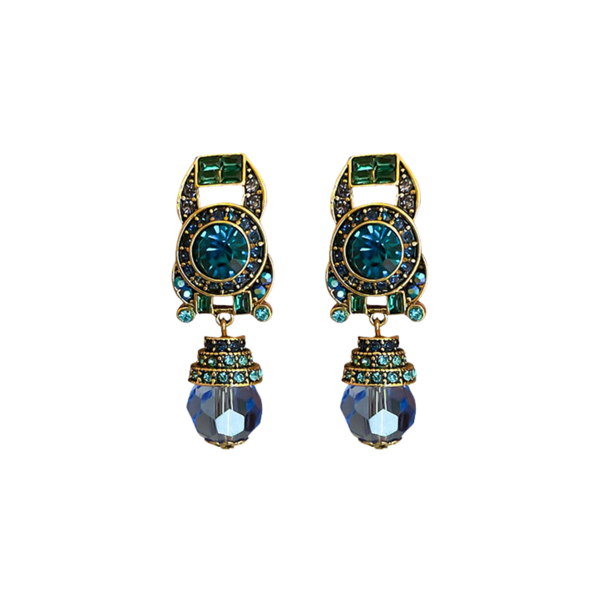 Pre Order:  Azure Dangling Clip Earrings