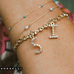 "I" Initial Charm - CFB9BGCRY