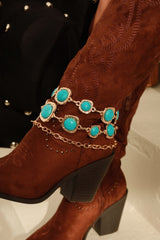 Presley Statement Chain Belt - Gold
