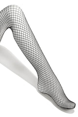 Maddy Fishnet Tights - Black