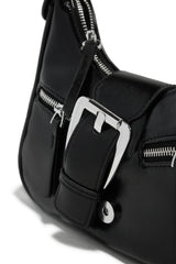 Anessa Shoulder Crossbody Bag - Black