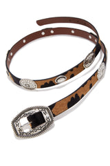 Stella Adjustable Belt - Cow