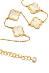 Living Luxe Gold Dipped Anklet - Gold