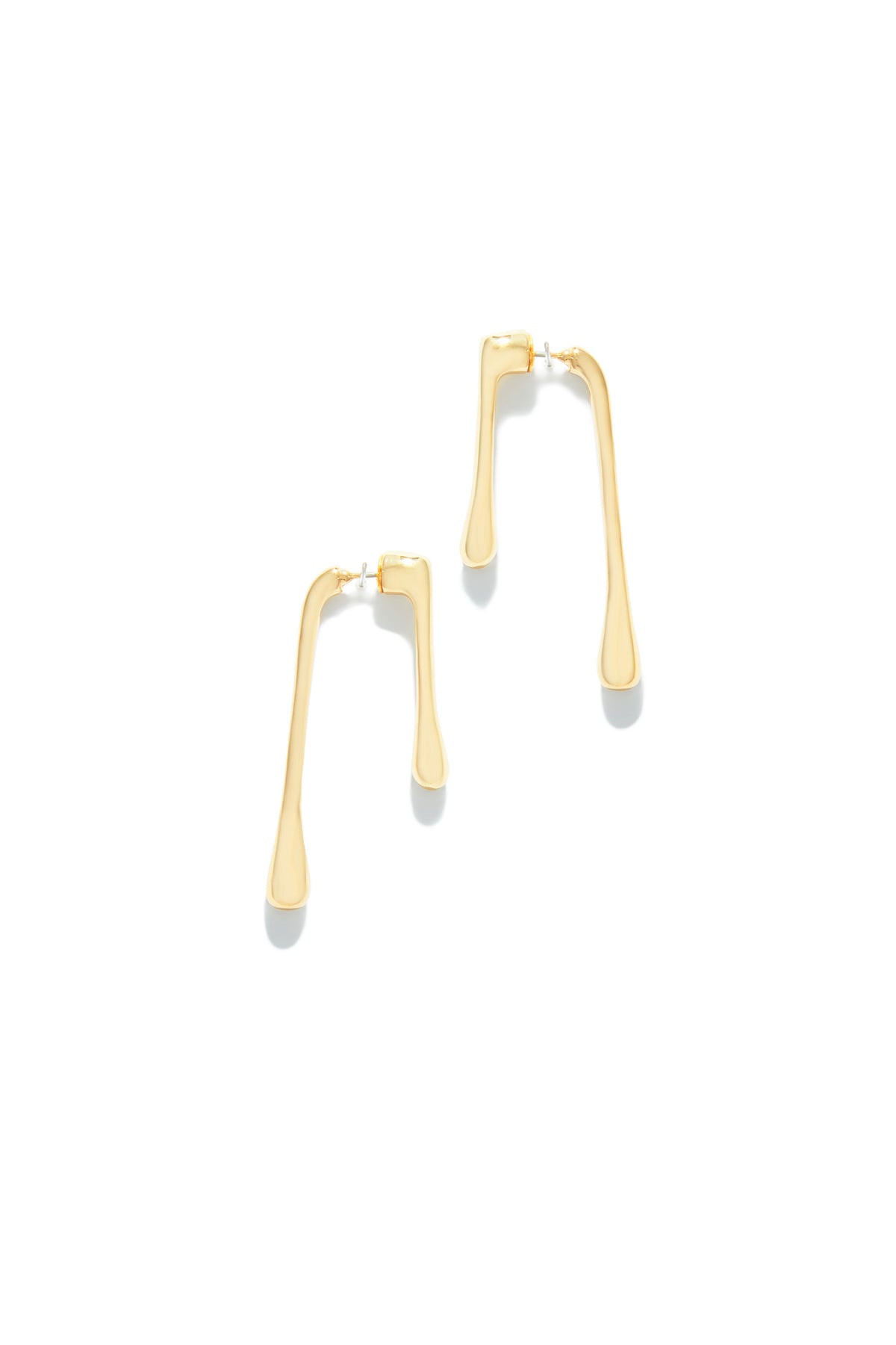 Nalina Abstract Statement Earring - Gold