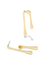 Nalina Abstract Statement Earring - Gold