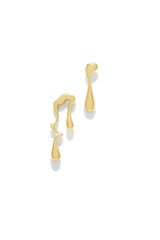 Zeyna Abstract Earring - Gold