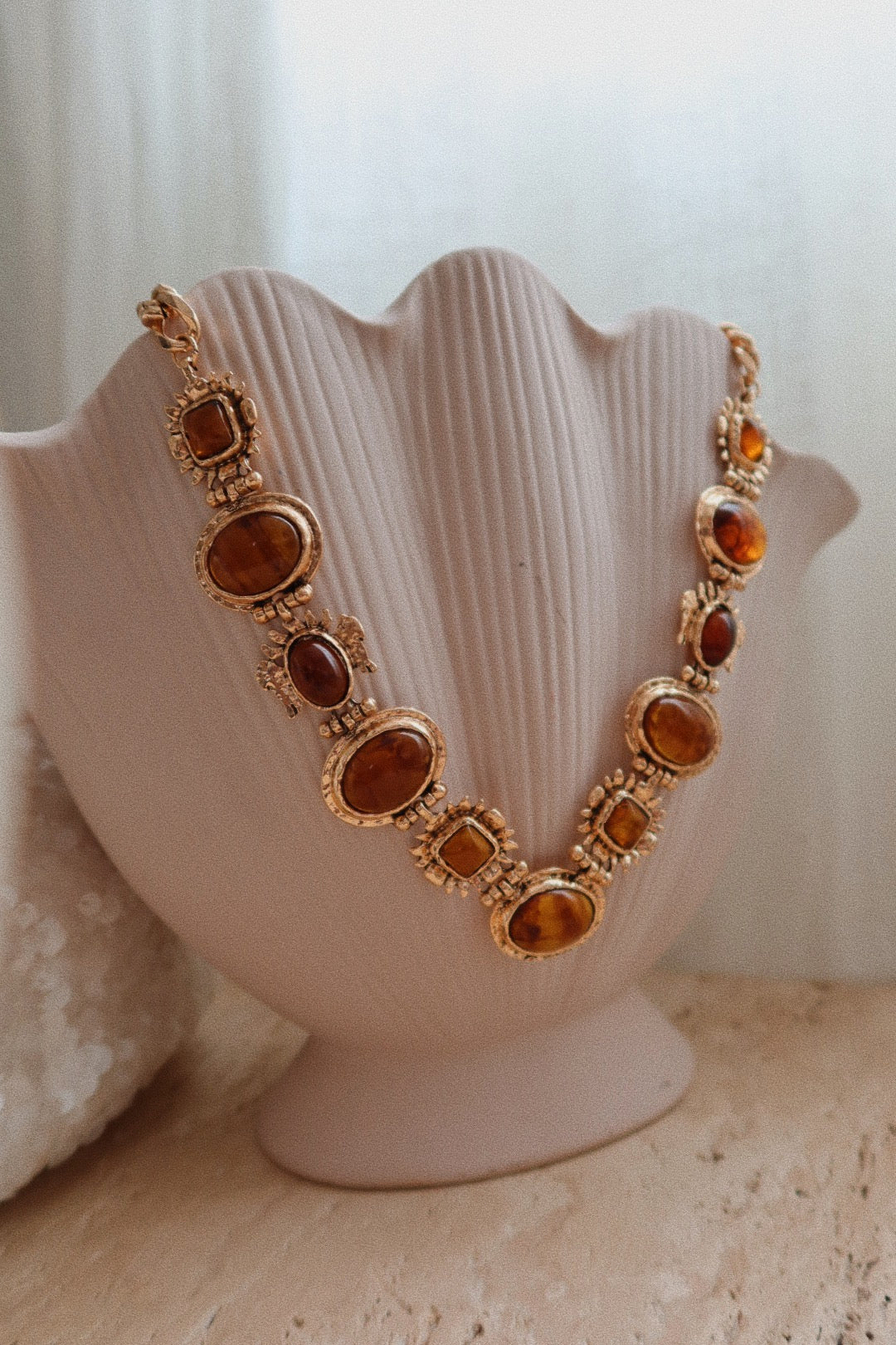Helayna Statement Necklace - Gold