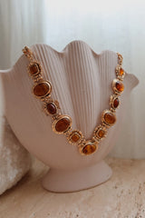 Helayna Statement Necklace - Gold