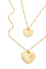 Adore You Heart Necklace - Gold
