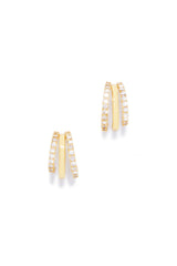 Annika Gold Dipped Earring - Gold