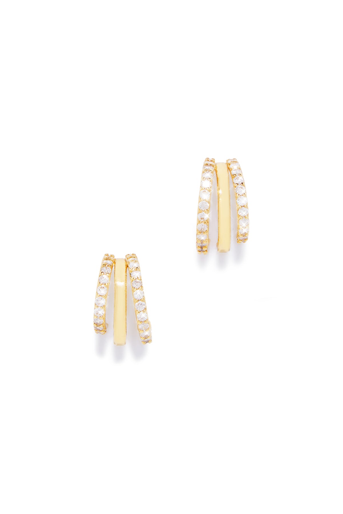 Annika Gold Dipped Earring - Gold