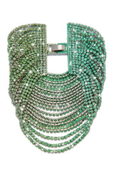 Endless Nights Embellished Bracelet - Green