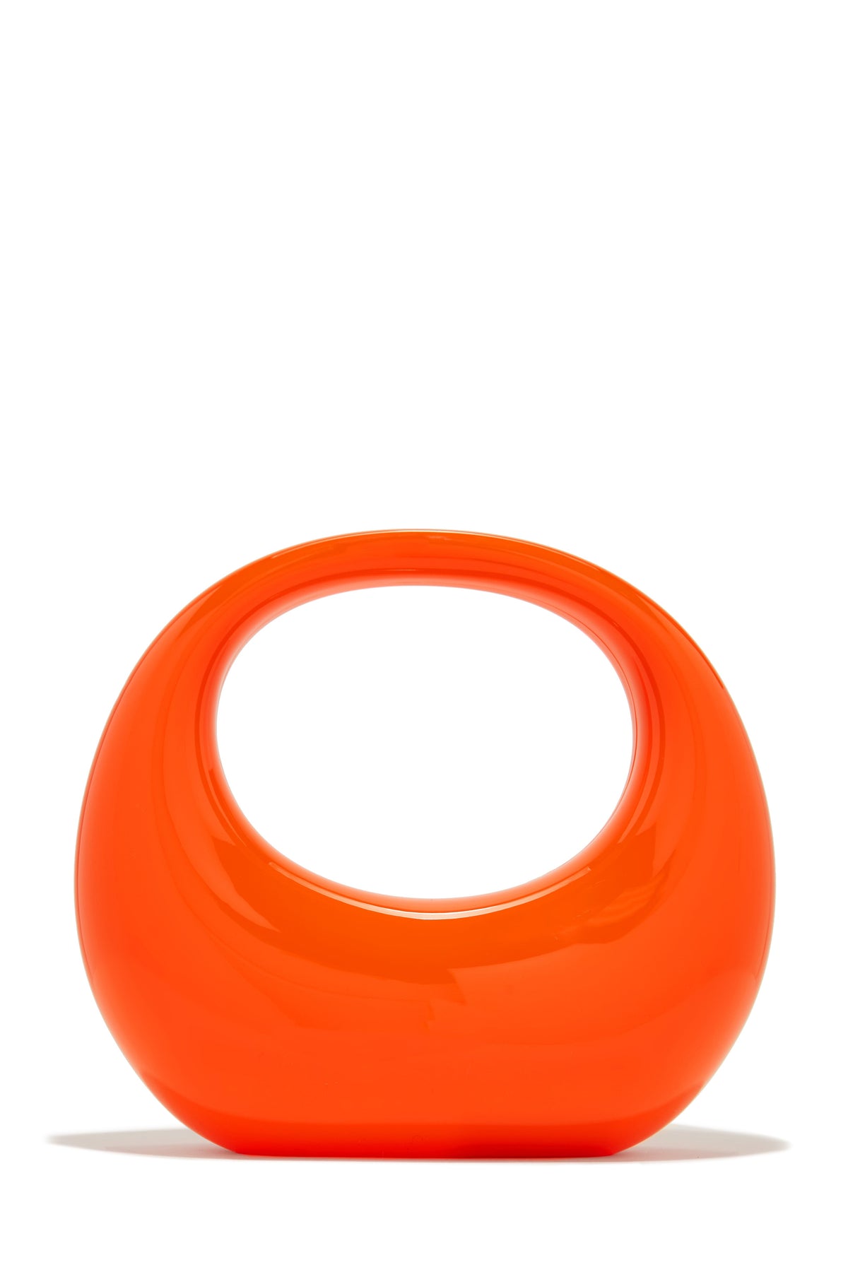 Stella Acrylic Handbag - Orange