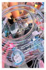 Sasha Clear Acrylic Handbag - Clear