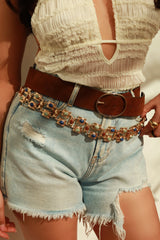 Shiloh Pendant Chain Belt - Gold