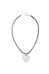 Love Era Heart Necklace - Silver