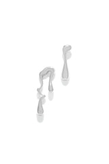 Zeyna Abstract Earring - Silver