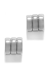 Janis Triple Hoop Earring - Silver