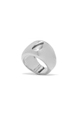 Jina Single Band Ring - Silver