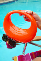 Stella Acrylic Handbag - Orange