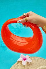 Stella Acrylic Handbag - Orange